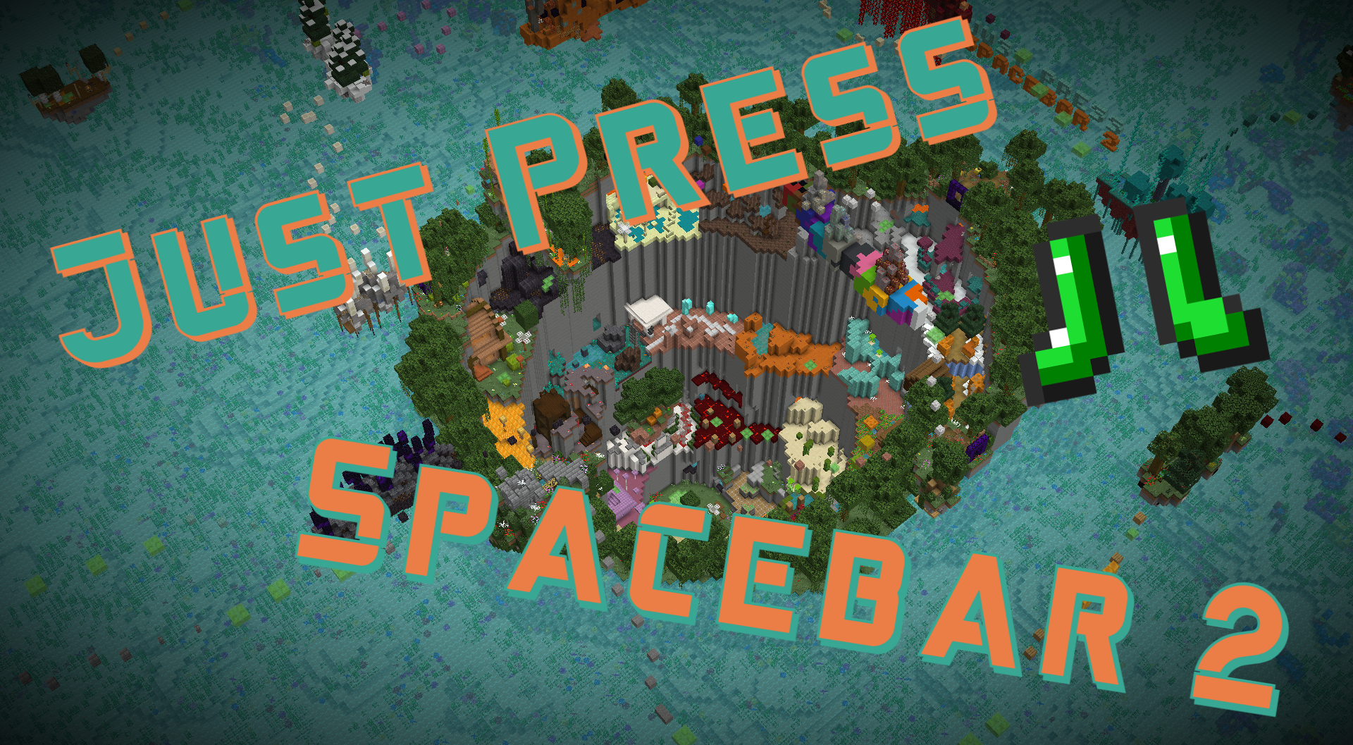 Herunterladen Just Press Spacebar 2 zum Minecraft 1.16.5